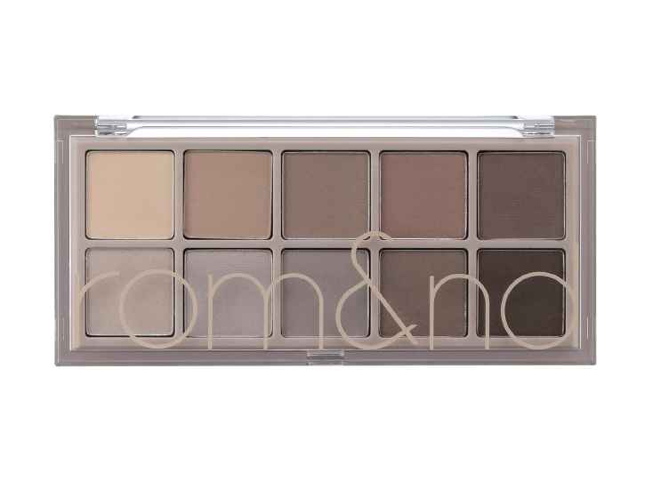 rom&nd Better Than Palette 102g (04 Dusty Fog Garden) | Eye Makeup Palette, Matte & Shimmer Eye Shadow, Sparkling Glittery, various 10 shades, Long Lasting, High Pigmented, Blendable, Warm Tones