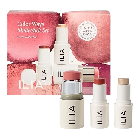 ILIA - Natural Color Ways Multi-Stick Set For Cheeks + Lips