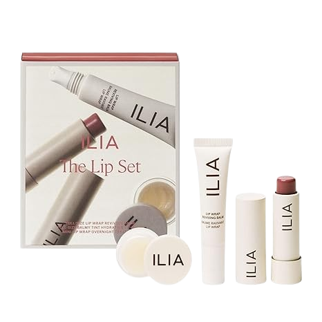 ILIA - The Lip Set Limited Edition 3 Piece Clean Beauty Gift Set