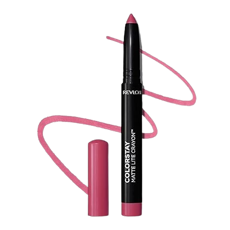 REVLON ColorStay Matte Lite Crayon Lipstick with Built-in Sharpener