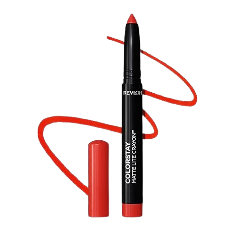REVLON ColorStay Matte Lite Crayon Lipstick with Built-in Sharpener