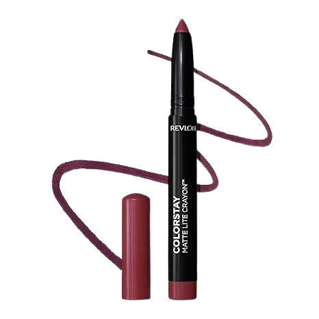 REVLON ColorStay Matte Lite Crayon Lipstick with Built-in Sharpener