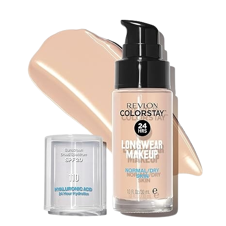 Revlon Liquid Foundation, ColorStay Face Makeup for Normal & Dry Skin