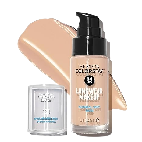 Revlon Liquid Foundation, ColorStay Face Makeup for Normal & Dry Skin