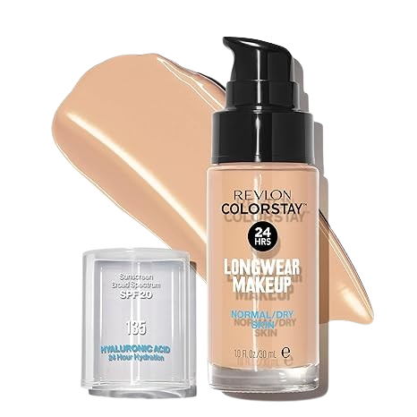Revlon Liquid Foundation, ColorStay Face Makeup for Normal & Dry Skin