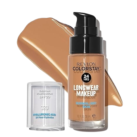Revlon Liquid Foundation, ColorStay Face Makeup for Normal & Dry Skin