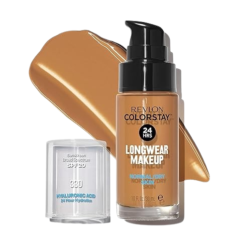 Revlon Liquid Foundation, ColorStay Face Makeup for Normal & Dry Skin