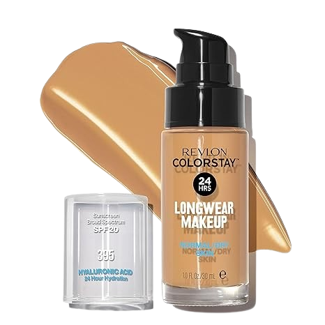 Revlon Liquid Foundation, ColorStay Face Makeup for Normal & Dry Skin