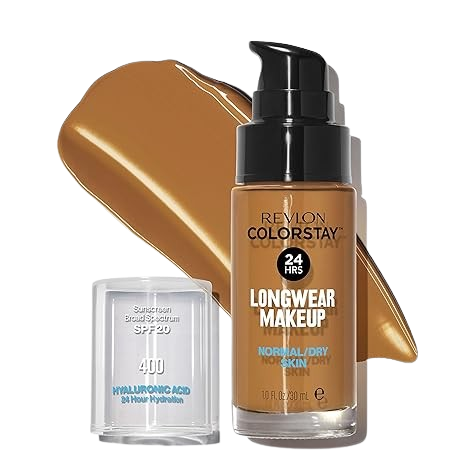 Revlon Liquid Foundation, ColorStay Face Makeup for Normal & Dry Skin