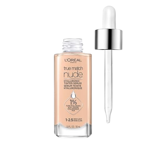 L'Oreal Paris True Match Nude Hyaluronic Tinted Serum Foundation with 1% Hyaluronic acid
