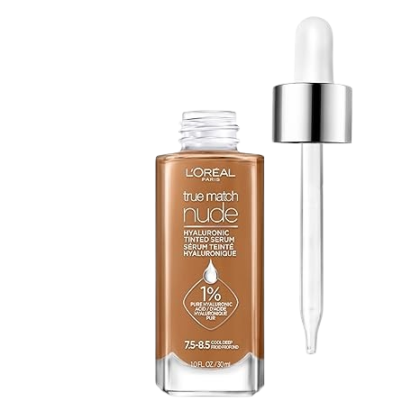 L'Oreal Paris True Match Nude Hyaluronic Tinted Serum Foundation with 1% Hyaluronic acid