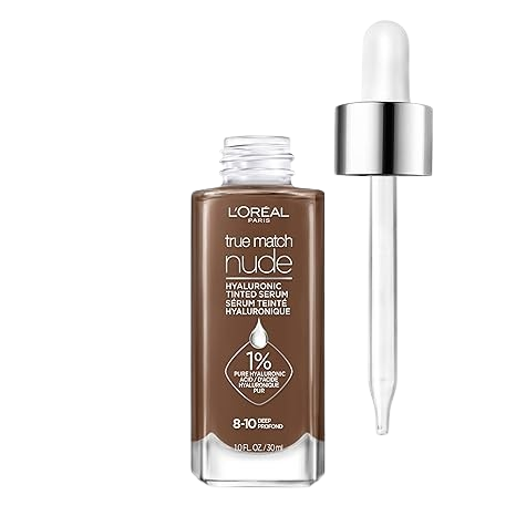 L'Oreal Paris True Match Nude Hyaluronic Tinted Serum Foundation with 1% Hyaluronic acid