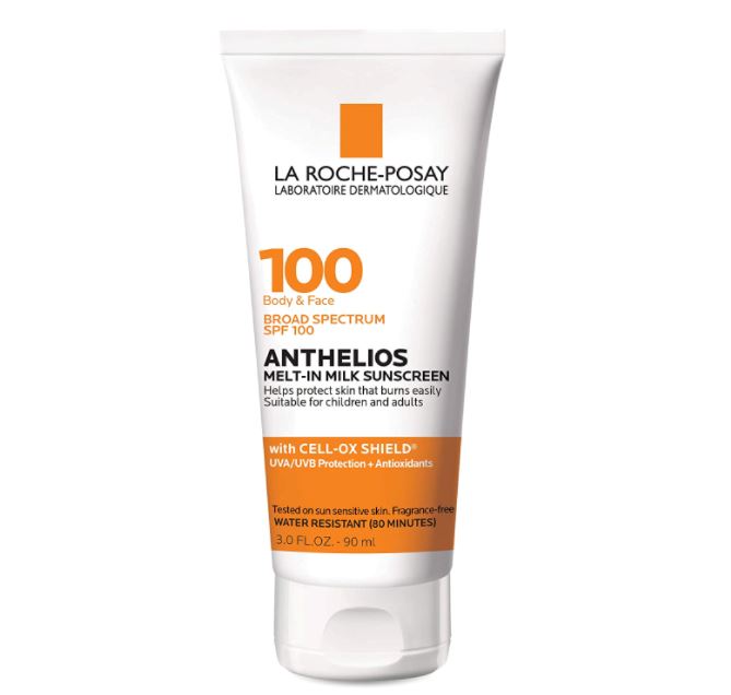 La Roche-Posay Anthelios Melt-In Milk Body & Face Sunscreen SPF 100