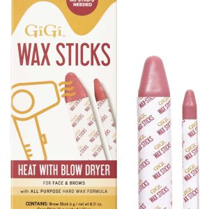 GIGI WAX STICKS HEAT WITH BLOW DRYER