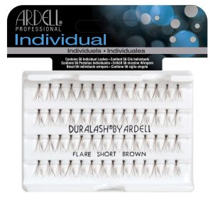 ARDELL INDIVIDUAL KNOTTED FLARE SHORT BRN