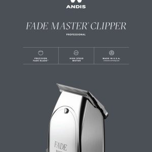 ANDIS CLIPPER FADE MASTER NEW PACK