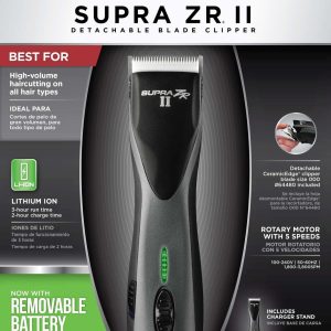 ANDIS CLIPPER SUPRA ZR II