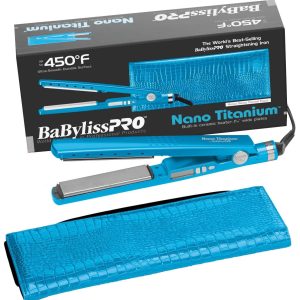 BABYLISS N/T F/IRON W/BAG BLUE