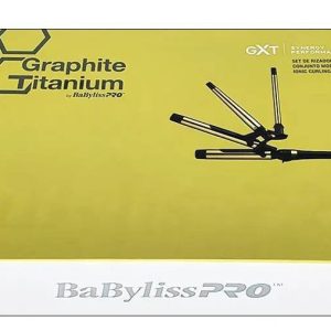 BABYLISS GRAPHITE C/IRON SET