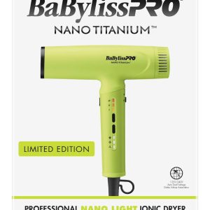 BABYLISS N/T DRYER NANO LIGHT ION YELLOW