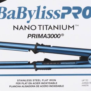 BABYLISS N/T F/IRON PRIMA3000 BK/BL L/ED