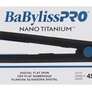BABYLISS N/T F/IRON DIGITAL BLK/BLU L/ED