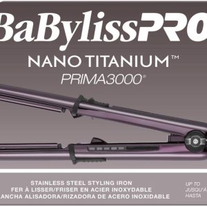 BABYLISS N/T F/IRON PRIMA3000 PURPLE L/E