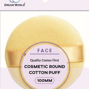 DREAM C/COTTON PUFF ROUND 100MM
