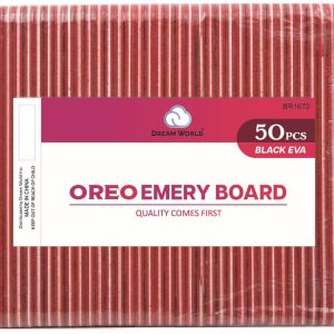 DREAM NAIL EMERY BOARD BK OREO