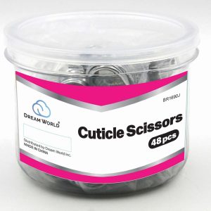 DREAM NAIL CUTICLE SCISSOR 48PC/JR