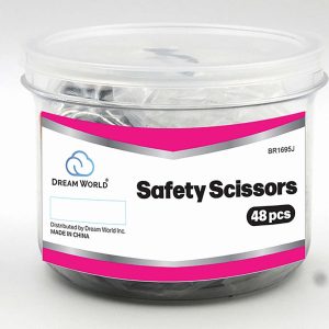 DREAM NAIL SAFETY SCISSOR 48 PC/JR