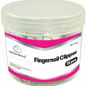 DREAM NAIL CLIPPER FINGERNAIL 72PC/JR