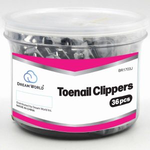 DREAM NAIL CLIPPER TOENAIL 36PC/JR