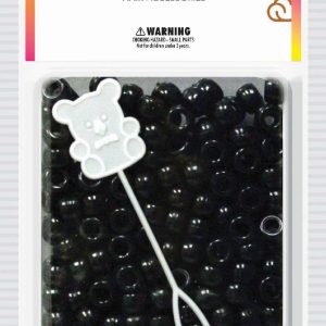 DREAM BEAD 8MM 200PC BLACK