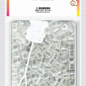 DREAM BEAD 8MM 200PC CLEAR