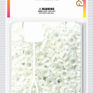 DREAM BEAD 8MM 500PC CLR AB