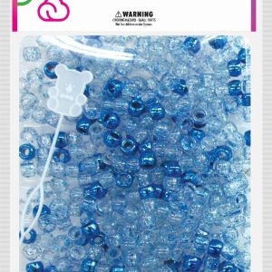 DREAM BEAD 8MM 1000PC G/BLUE