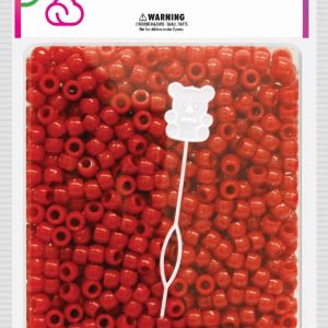 DREAM BEAD 8MM 1000PC MIX RED