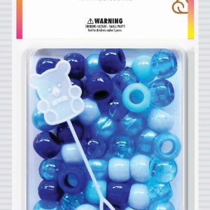 DREAM BEAD 12MM 60PC MIX BLUE