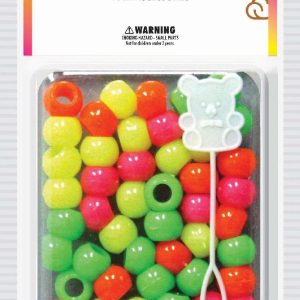 DREAM BEAD 12MM 60PC NEON