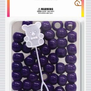 DREAM BEAD 12MM 60PC PURPLE