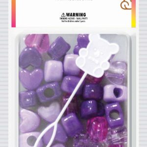 DREAM BEAD HEART BIG 35PC MIX PP