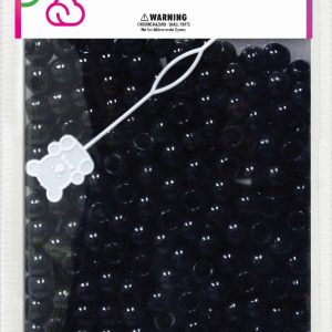 DREAM BEAD 12MM 200 PC BLACK