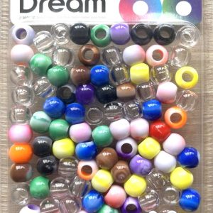 DREAM BEAD 14MM TWO TONE 48PC C/ASST