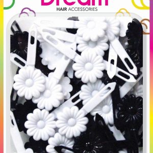 DREAM BRT#01 DAISY 60PC BK&WH