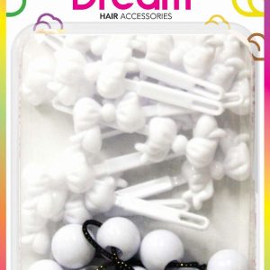 DREAM BRT#14 BOWTIE+P/TAIL 14PC WHITE