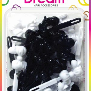 DREAM BRT#16 CHUBBY RIBBON 24P BK&WHT