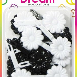 DREAM BRT#74 DAISY 12PC BK&WHT