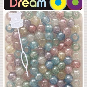 DREAM BEAD 14MM LUMINOUS 100PC G/ASST