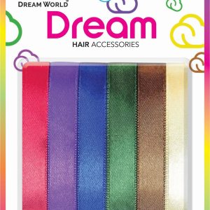 DREAM H/RIBBON DARK ASST 6PC